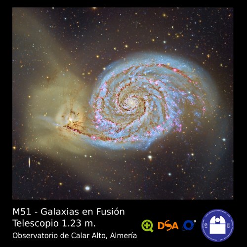 M51 - Galaxias en Fusión