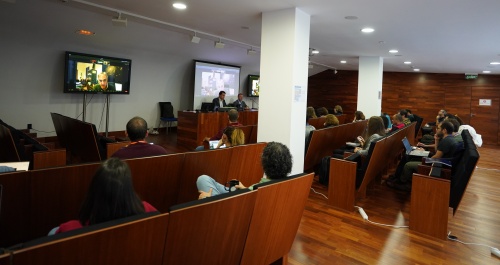Image from the opening session of the scientific meeting held at the CEFCA headquarters.
