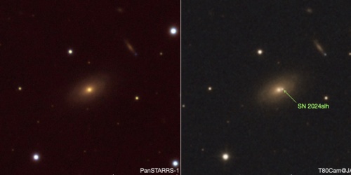 New supernova discovered by CEFCA scientists./CEFCA