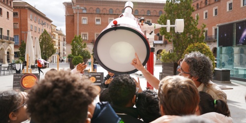 A solar adventure for 300 schoolchildren in Teruel