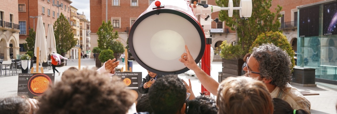 A solar adventure for 300 schoolchildren in Teruel