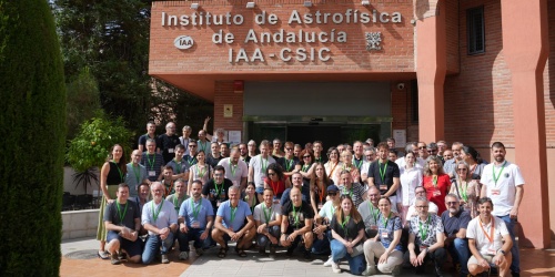 Foto de familia de los participantes en este segundo encuentro. Credito: IAA-CSIC