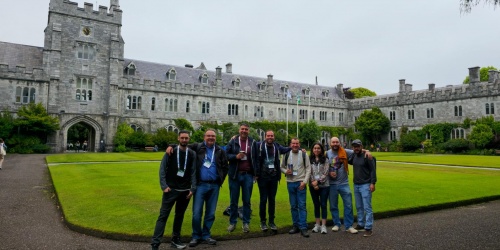 Researchers from CEFCA that have travelled to Cork