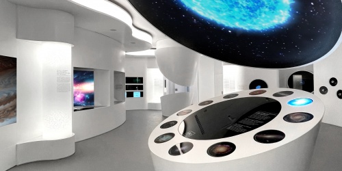 Diseño interior de Galáctica. Crédito: Ámbito Cero