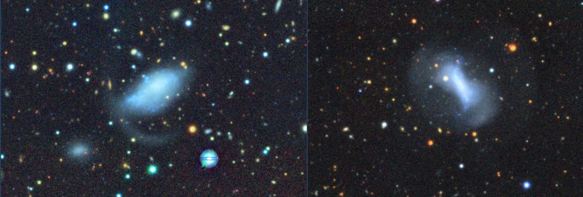Dwarf galaxies engage in cosmic 