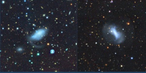 Dwarf galaxies engage in cosmic 
