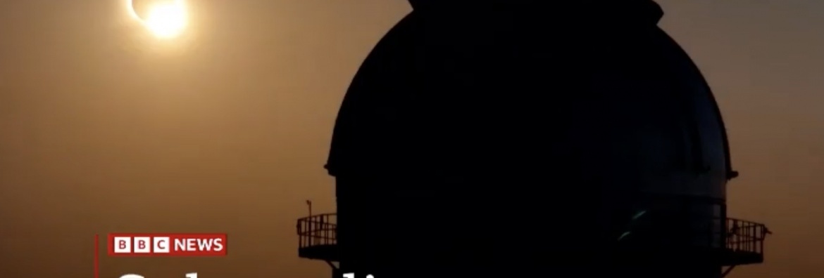 Total solar eclipse puts the Javalambre Astrophysical Observatory in the spotlight